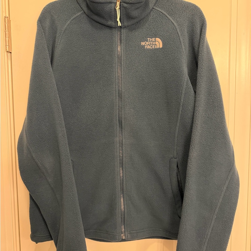 The North Face Dark Teal Fleece Jacket
